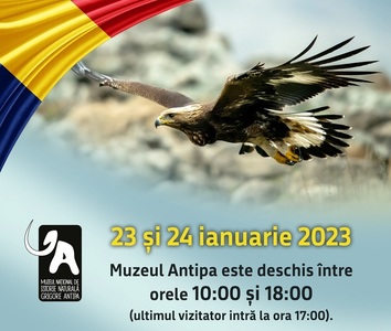 Muzeul „Antipa” va fi deschis în zilele de 23 şi 24 ianuarie