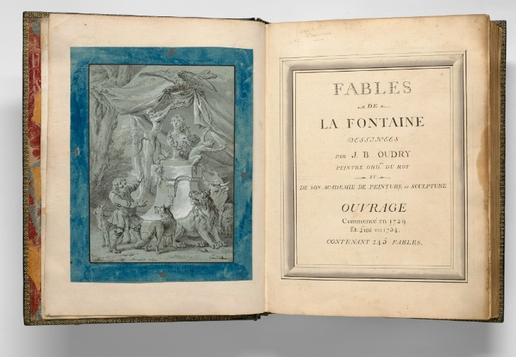 Ilustraţii rare ale fabulelor lui La Fontaine, vândute la New York pentru 2,3 milioane de dolari - FOTO