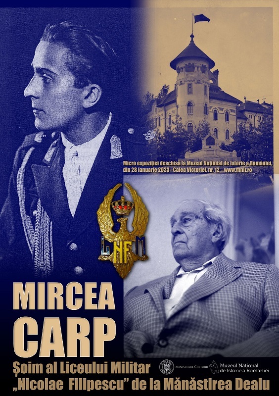 Muzeul Naţional de Istorie a României organizează o micro-expoziţie dedicată jurnalistului Mircea Carp care va împlini 100 de ani