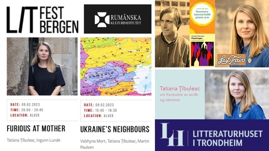 Scriitoarea Tatiana Ţîbuleac lansează „Grădina de sticlă‟, al doilea roman tradus în norvegiană, la Festivalul Litfest Bergen