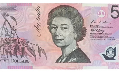 Efigia suveranilor britanici va dispărea de pe bancnotele din Australia. Portretul reginei Elizabeth II va fi înlocuit cu motive ce onorează cultura autohtonă