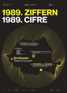 Spectacolul „1989. CIFRE”, coproducţie Teatrul German şi Teatrul Naţional Radiofonic, în deschiderea oficială a Capitalei Culturale Europene 2023