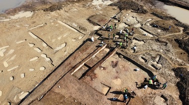 O aşezare de grind aparţinând culturii Gumelniţa şi amenajări de secol XVIII, între descoperirile arheologilor de la Muzeul Naţional Brukenthal în 2022 - FOTO