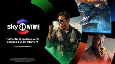 Serviciul de streaming SkyShowtime, lansat marţi în România, oferă „abonamentul la jumătate de preţ, pe viaţă"