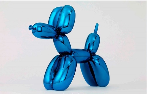 O sculptură de Jeff Koons, estimată la 42.000 de dolari, a fost spartă din greşeală de o vizitatoare la un târg în Miami - VIDEO