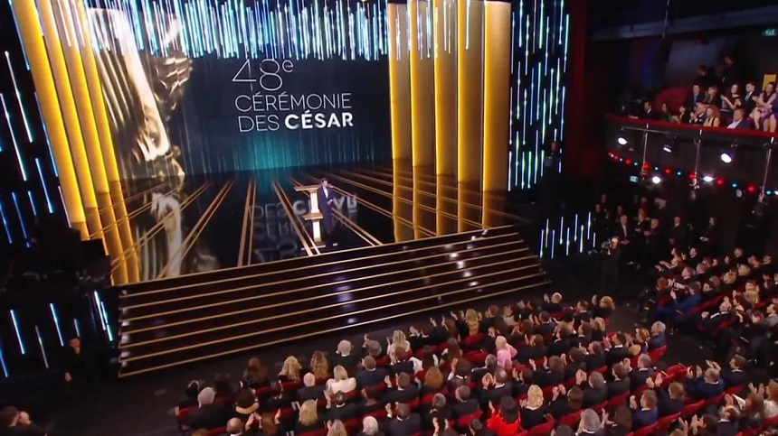 Gala premiilor César - "La Nuit du 12", marele câştigător al serii cu şase trofee între care "cel mai bun film". Brad Pitt i-a înmânat regizorului David Fincher un premiu onorific. Ceremonia, întreruptă de o militantă ecologistă - VIDEO