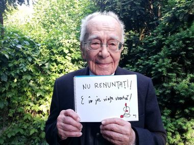 Mesajul emoţionant al soţiei lui Mihai Şora în ziua înmormântării filosofului - FOTO