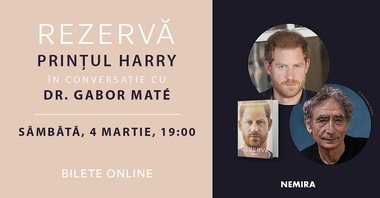 Prinţul Harry în dialog online cu medicul Gabor Maté despre importanţa vindecării personale