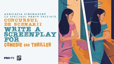 Înscrierile la cea de-a cincea ediţie a concursului de scenarii şi pitch-uri de film „Write a Screenplay for (WSF)” sunt deschise până pe 2 aprilie 