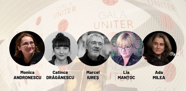 Gala Premiilor UNITER 2023 are loc pe 12 iunie la Timişoara. Marcel Iureş, Ada Milea, Lia Manţoc, între membrii juriului care decid câştigătorii