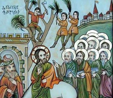 Sărbătoarea de Florii marchează intrarea triumfală a lui Iisus Hristos în Ierusalim