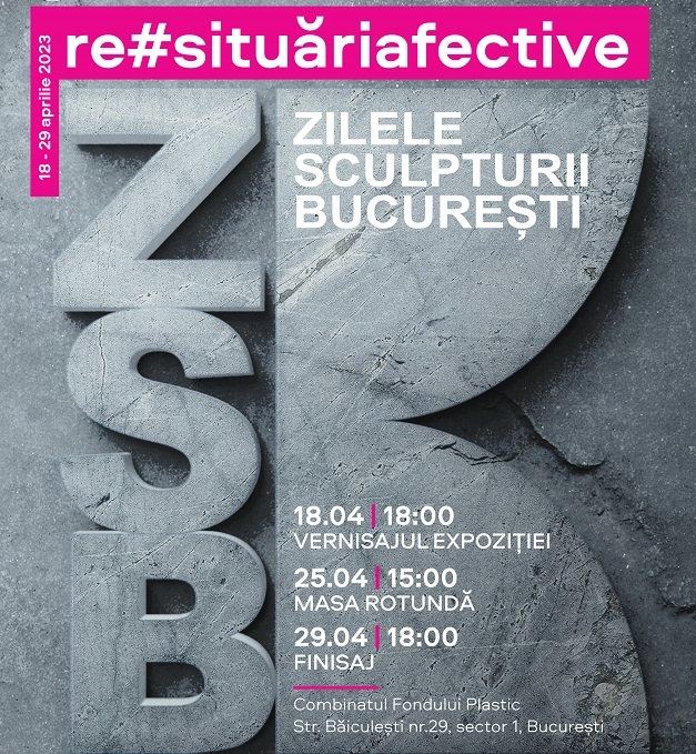 Expoziţie de sculptură contemporană, pop-up cinema şi masă rotundă, între 18 şi 29 aprilie, la Combinatul Fondului Plastic