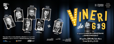 Nicu Alifantis, Mircea Dinescu şi Emilia Popescu, printre protagoniştii noului spectacol de teatru de la ARCUB 
