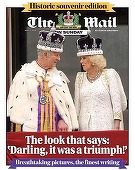Presa britanică a celebrat încoronarea regelui Charles III: "Fericită şi glorioasă" - FOTO