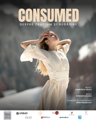 Balerina Francesca Velicu, de la English National Ballet, este imaginea unei campanii despre sănătatea mintală - VIDEO