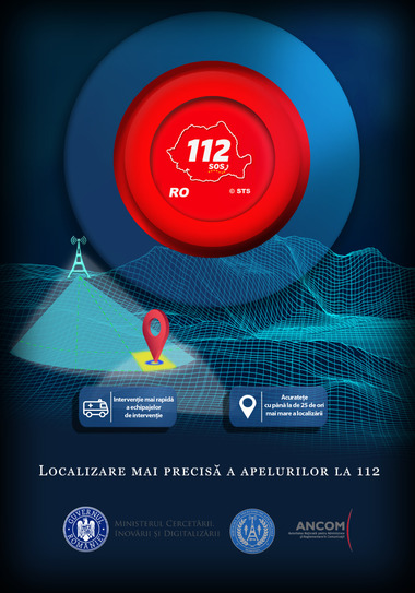 Noi reglementări pentru îmbunătăţirea localizării apelurilor la 112 – Localizarea se va putea face atât din telefon cât şi din reţea, aria de căutare fiind mult redusă / Se va putea aplica şi telefoanelor mai vechi 