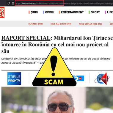 Avertisment al specialiştilor: Unele pagini sau conturi de Facebook compromise sunt folosite de atacatori pentru a propaga tentative de fraudă / Atacatorii se folosesc de imaginea unor persoane publice, a unor firme sau instituţii media
