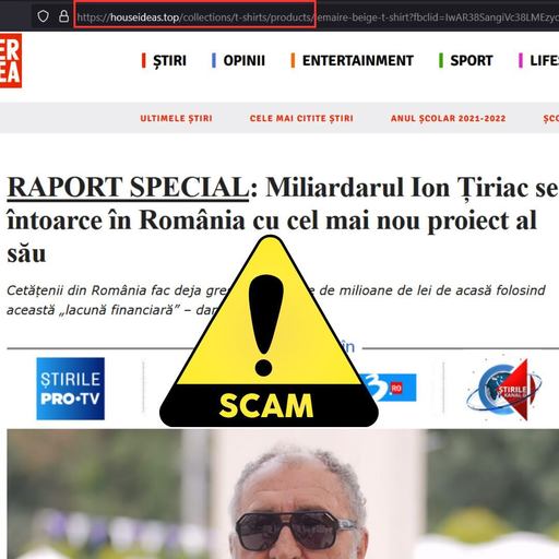 Avertisment al specialiştilor: Unele pagini sau conturi de Facebook compromise sunt folosite de atacatori pentru a propaga tentative de fraudă / Atacatorii se folosesc de imaginea unor persoane publice, a unor firme sau instituţii media