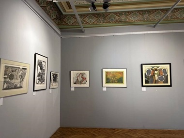Lucrări de pictură, gravură şi sculptură realizate de 100 de artişti români de-a lungul unui secol, la Castelul Cantacuzino din Buşteni 