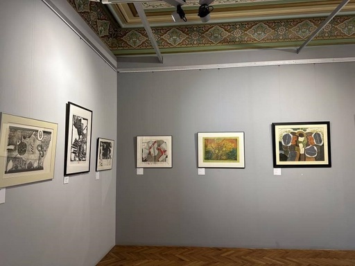 Lucrări de pictură, gravură şi sculptură realizate de 100 de artişti români de-a lungul unui secol, la Castelul Cantacuzino din Buşteni 