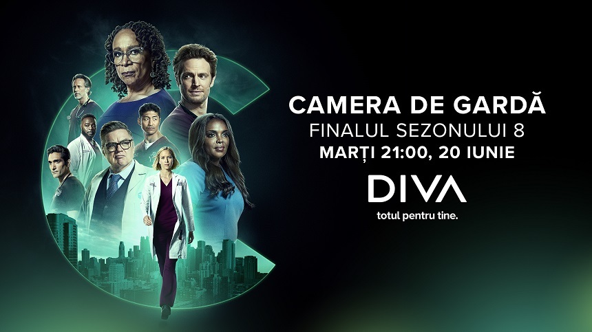 Cel mai nou sezon din serialul „Camera de gardă” se încheie pe 20 iunie la DIVA
