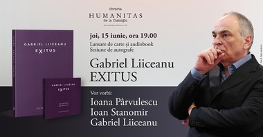Lansare de carte şi audiobook "Exitus", de Gabriel Liiceanu