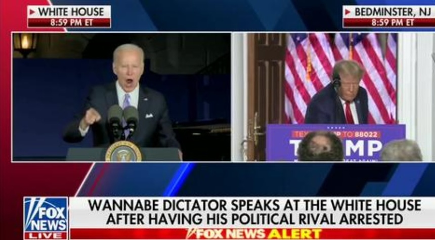 Fox News l-a calificat pe Biden drept "dictator în devenire", în ziua inculpării lui Trump