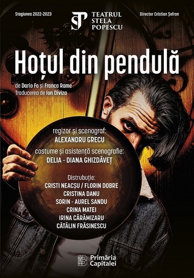 Premiera „Hoţul din pendulă” de Dario Fo, pe 14 şi 15 iulie la Palatul Naţional al Copiilor