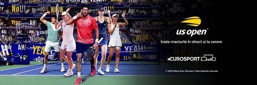 Programul de august la televiziunile din portofoliul Warner Bros. Discovery: Ultimul turneu de Grand Slam al anului, idei de renovare pentru sezonul cald, filme clasice