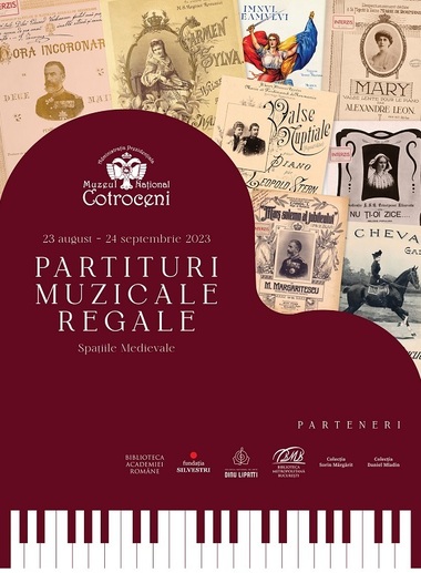 Muzica creată pentru România Regală sub forma unei impresionante colecţii de cromolitografii, în expoziţie la Muzeul Naţional Cotroceni