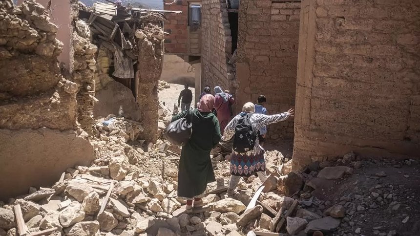 Cutremur în Maroc - Oraşul vechi Marrakech a fost devastat