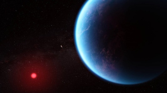 NASA afirmă că o exoplanetă îndepărtată ar putea avea apă şi un posibil indiciu de viaţă