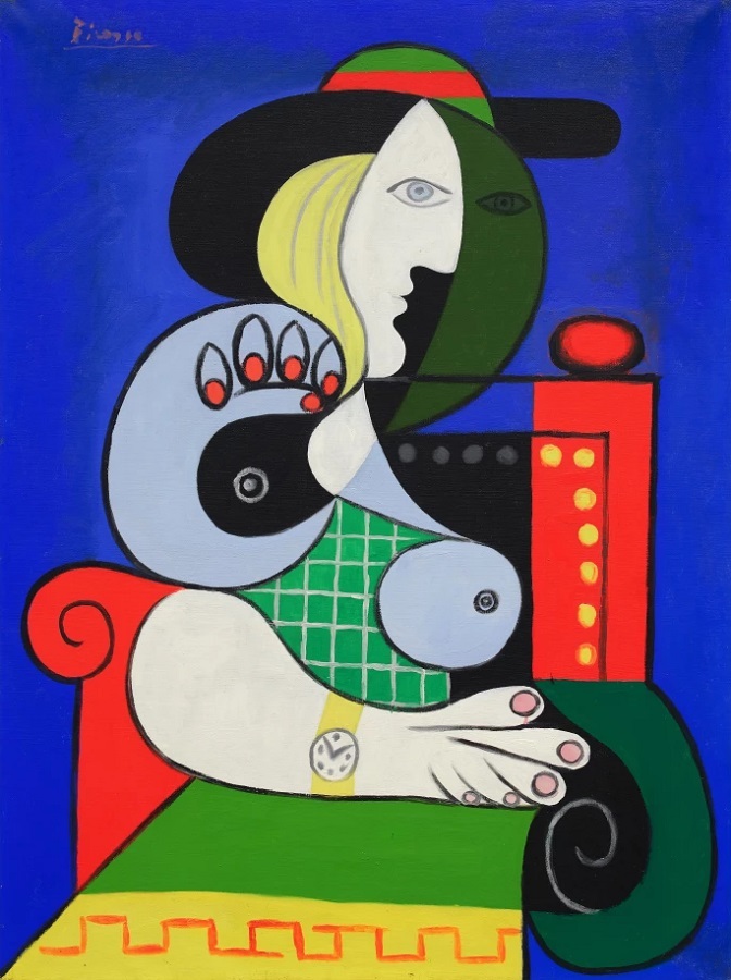 Tabloul "Femme à la montre" de Picasso ar putea fi vândut cu 120 de milioane de dolari la New York