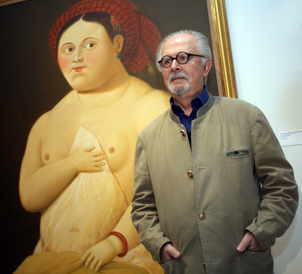 Fernando Botero, l’artista colombiano…