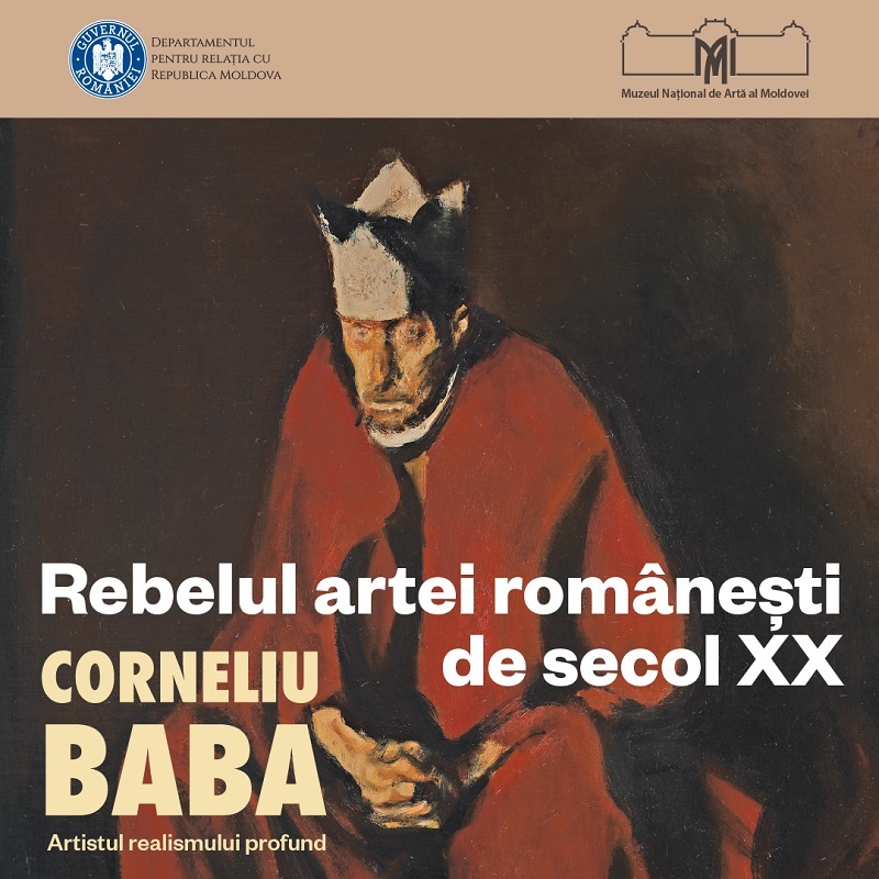 Amplă expoziţie dedicată maestrului român Corneliu Baba, la Muzeul Moldovei din Chişinău