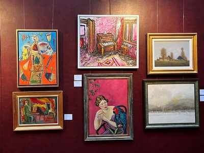 Colecţie de aproximativ 200 de opere de artă contemporană, în licitaţie la Bucureşti