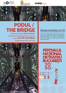 Instalaţia „Podul/The Bridgeˮ a scenografului Adrian Damian este expusă pentru prima dată în România, la sediul ICR