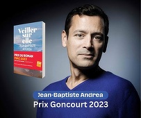 Jean-Baptiste Andrea a câştigat Premiul Goncourt 2023 pentru „Veiller sur elle”. Premiul Renaudot i-a revenit lui Ann Scott