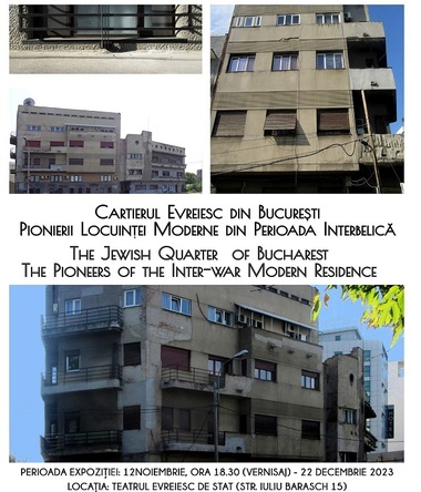 Fotografii cu blockhaus-uri, case-vagon cu prăvălie la stradă şi sinagogile din Cartierul Evreiesc, într-o expoziţie la Teatrul Evreiesc de Stat