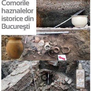 Comorile haznalelor istorice din Bucureşti, în expoziţie la Casa Filipescu-Cesianu. Obiectele expuse au fost descoperite la Bisericile Sf. Dumitru şi Mavrogheni, Hanul Serafim şi Cartierul Evreiesc