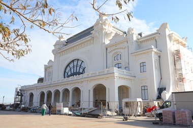 Primăria Constanţa anunţă că lucrările de restaurare a Cazinoului continuă şi nu va fi oprită finanţarea 
