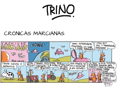 Expoziţie de caricatură mexicană contemporană semnată de Trino la Institutul Cervantes