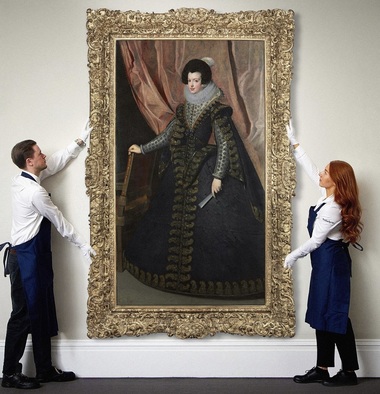 Un portret al reginei Isabela de Bourbon, de Velázquez, estimat la 35 de milioane de dolari