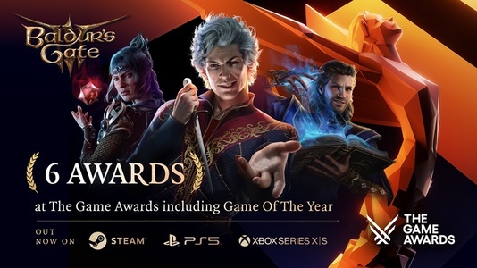 „Baldur's Gate 3” a fost desemnat jocul video al anului