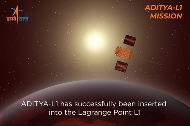 Sonda solară indiană a ajuns cu succes pe orbita Soarelui