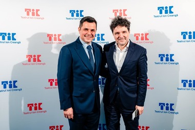 Nicuşor Dan a participat, de Ziua Culturii la evenimentul de redeschidere a Sălii Mari a Teatrului Ion Creangă