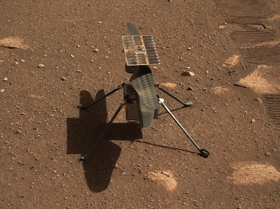 După o misiune istorică, NASA îşi ia adio de la elicopterul său de pe Marte
