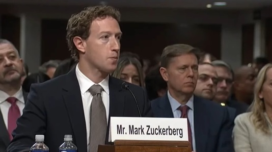 Zuckerberg către părinţii victimelor reţelelor de socializare, la audierea din Senat: „Îmi pare rău pentru tot ceea ce aţi trăit cu toţii” - VIDEO