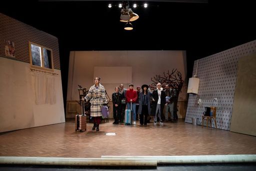 Actriţă de la Teatrul German din Timişoara, rănită pe scenă, după ce un decor s-a prăbuşit peste ea în timpul unui spectacol
