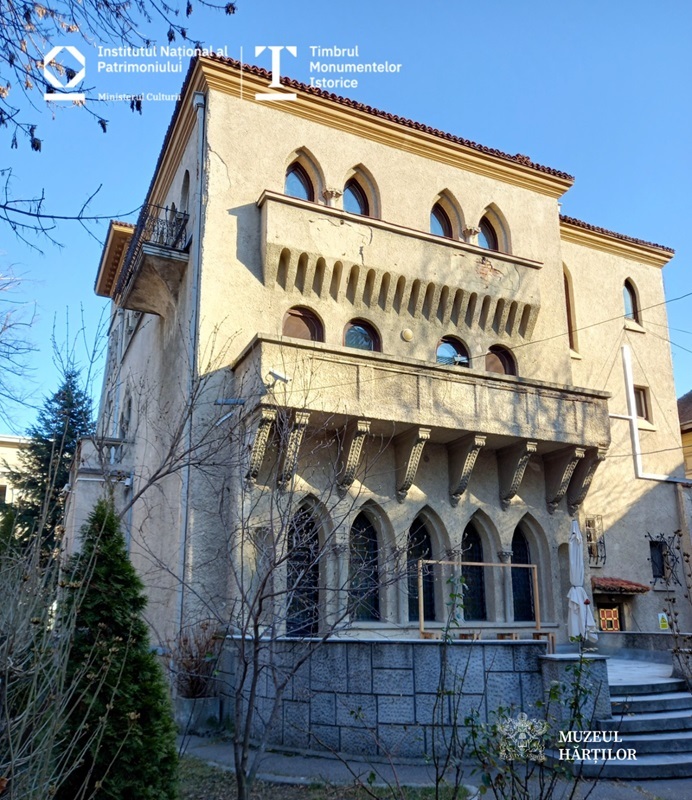 Muzeul Hărţilor şi Cărţii Vechi, găzduit într-o vilă interbelică în stil mediteraneean cu influenţe gotic - hispanice, va fi consolidat, restaurat şi extins